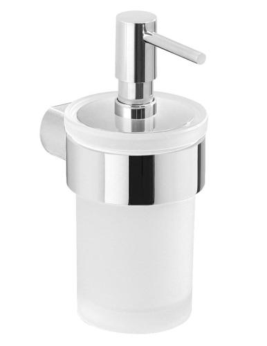 PIRENEI dozownik mydła, chrom/szkło mleczne PI8113