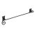REBECCA wieszak na ręczniki 450x61mm, czarny CC420