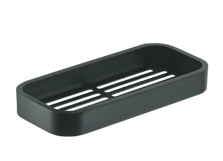 SMART półka do kabiny prysznicowej , 241x30x111mm , czarny mat 321814