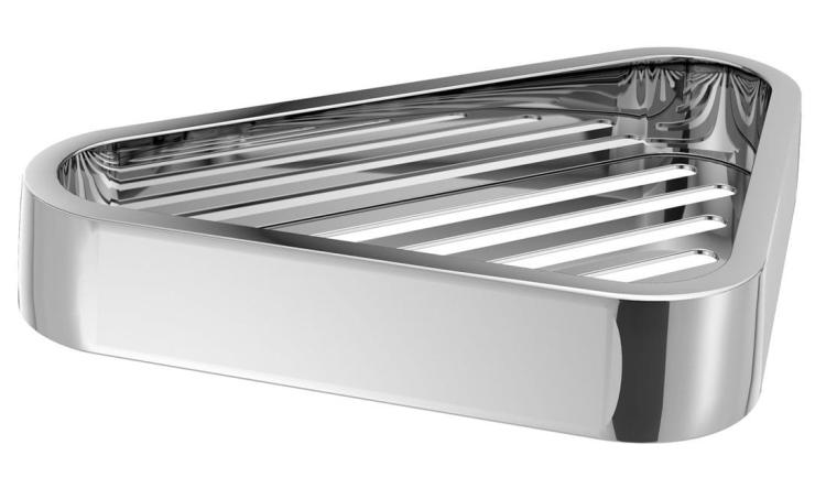 SMART półka narożna do kabiny prysznicowej, 170x30x170mm, chrom 3283