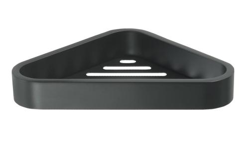 SMART półka narożna do kabiny prysznicowej , 170x30x170mm , czarny mat 328314