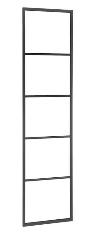 SKA wieszak - drabinka łazienkowa do oparcia , 420x1700x20mm , czarny mat SKA551