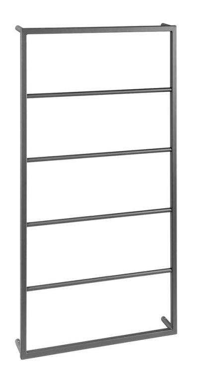 SKA Wieszak na ręcznik , 600x1150x100mm , czarny mat SKA502