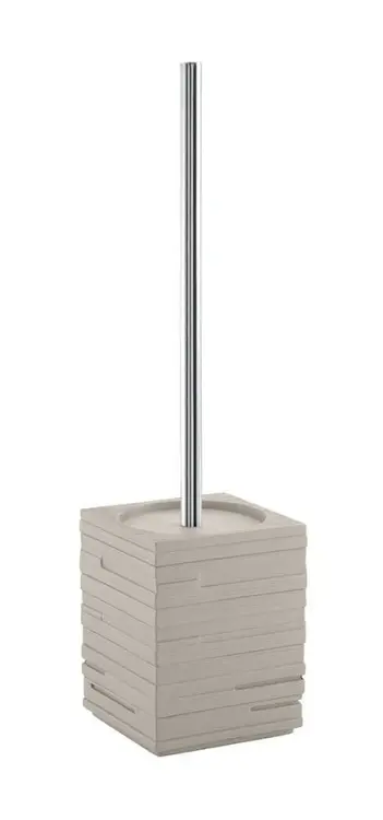 QUADROTTO szczotka WC do postawienia, tortora QU3366