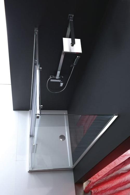 ALTIS prostokątna kabina prysznicowa 1100x1000 mm wariant L/P AL3915CAL6115C z góry