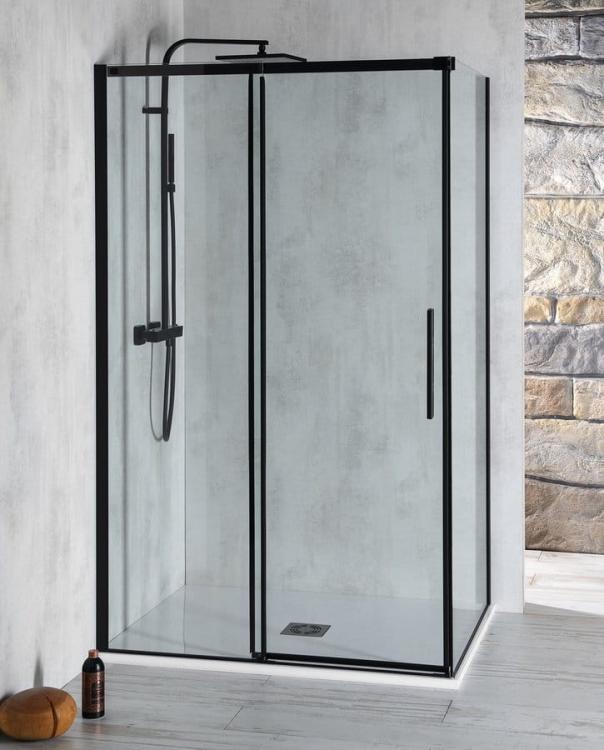 ALTIS BLACK prostokątna kabina prysznicowa 1200x1000 mm, wariant L/P AL3012BAL6112B