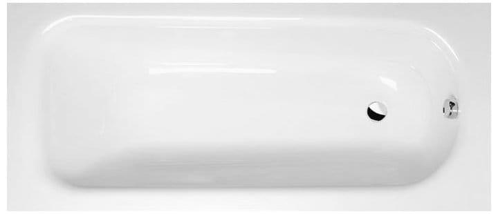 LAURA SLIM wanna prostokątna 160x70x39cm, biała 24611S