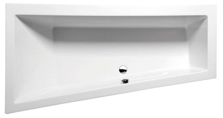 ANDRA L SLIM wanna asymetryczna 170x90x45cm, biała (lewa) 81111S