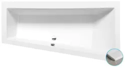 ANDRA R SLIM wanna asymetryczna 170x90x45cm, biała (prawa) 81511S