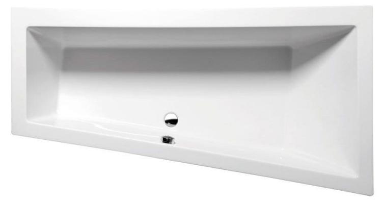ANDRA R SLIM wanna asymetryczna 170x90x45cm, biała (prawa) 81511S