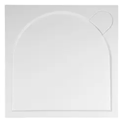 LARCA brodzik kompozytowy 90x90x3cm PL009