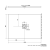 FLEXIA brodzik kompozytowy z możliwością docinania 120x90x3cm 72895