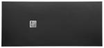 MITIA brodzik prysznicowy kompozytowy 140x90x3 cm, czarny PMC14090