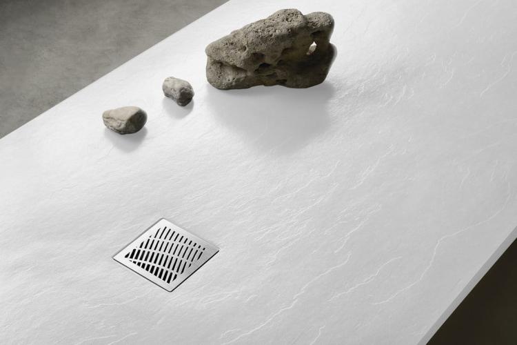 MITIA brodzik prysznicowy kompozytowy 160x90x3 cm, biały PMB16090