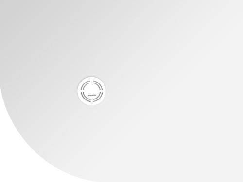 FLEXIA brodzik kompozytowy półokrągły, z możliwością docinania, 120x90x2,5cm, R550, prawa 91391