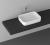 INFINITY RECTANGLE umywalka ceramiczna nablatowa 50x36 cm, biała 10NF65050