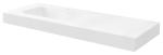 EMICO umywalka lewa, 150x50 cm, wersja L, Rockstone biały mat EM150-B1L-L