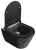 deska WC slim Soft Close, czarny mat 100787-110