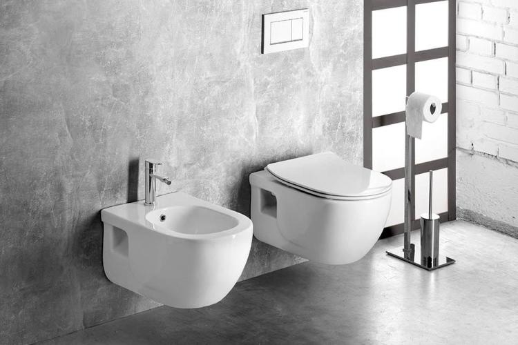 BRILLA bidet wiszący, 35,5x53 cm, biały 100624
