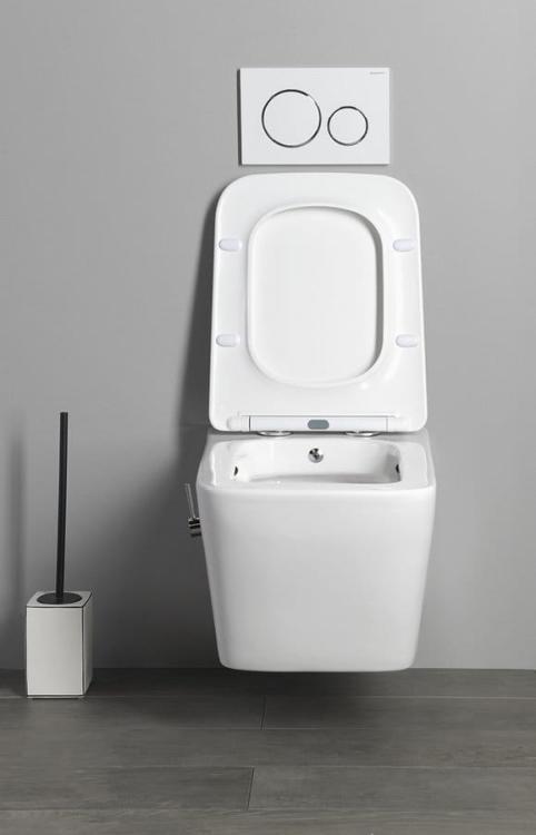 PORTO deska WC, SLIM, Soft Close, biała PZS102