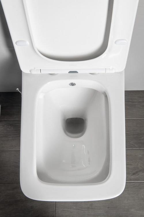 PORTO WC wiszące Rimless, z prysznicem bidetowym i baterią, 36x52 cm, biały PZ102RX