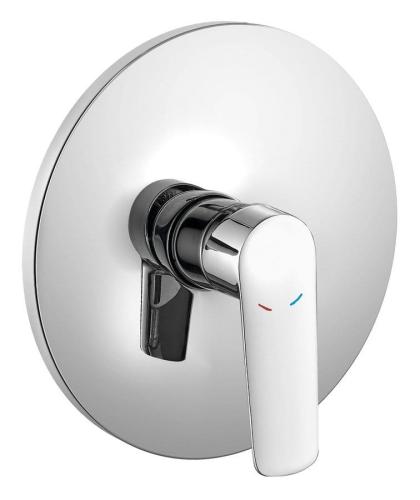 SCHMITZ bateria prysznicowa podtynkowa, 1 wyjście, chrom 863.041.1