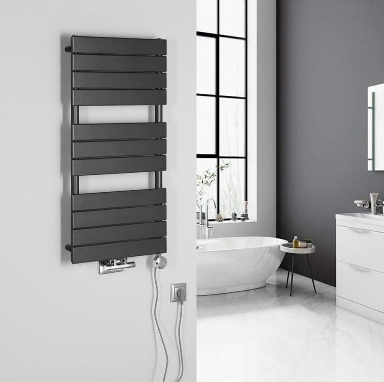 BONDI grzejnik łazienkowy 450x934mm, antracyt DC405T