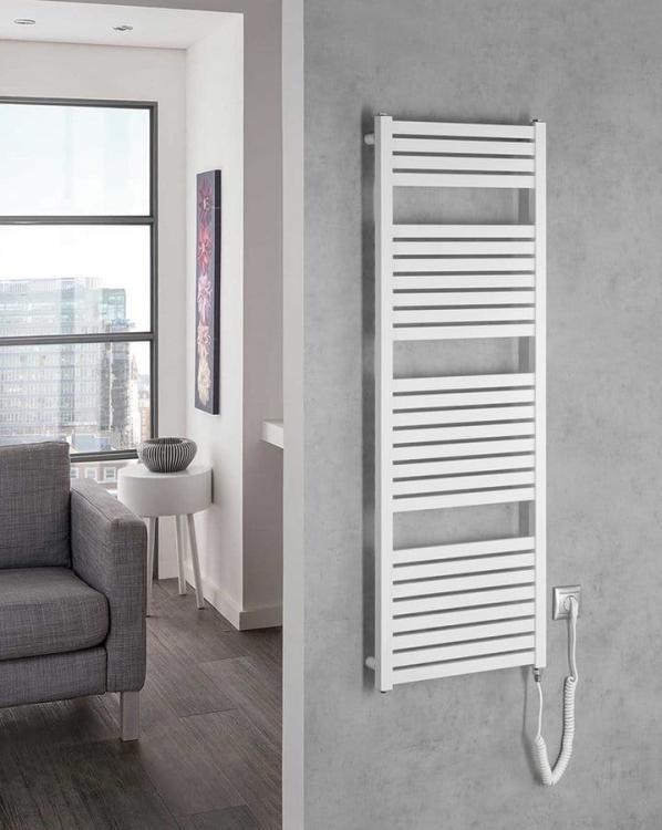 TONDI-E grzejnik elektryczny 450x1330 mm, 500W, biały DE470T