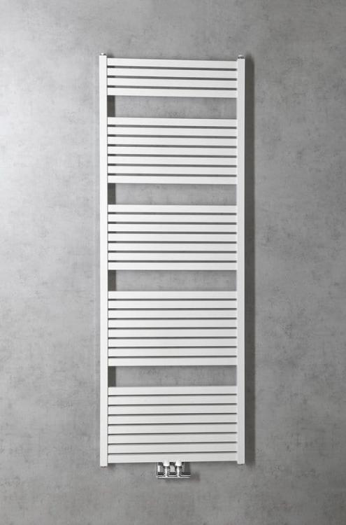 TONDI grzejnik łazienkowy 600x1690 mm, podłączenie centralne, biały DT490T