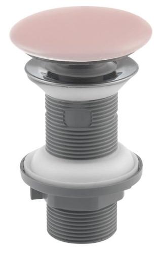 Korek umywalkowy 5/4“ klik-klak, ceramiczny grzybek, wys. 20-70mm, Salmon 38TP0167I