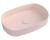 INFINITY OVAL umywalka ceramiczna nablatowa 55x36 cm, Salmon 10NF65055-2S