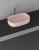 INFINITY OVAL umywalka ceramiczna nablatowa 55x36 cm, Salmon 10NF65055-2S