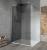 VARIO CHROME jednoczęściowa kabina prysznicowa Walk-In, montaż przy ścianie, szkło dymione, 800 mm GX1380GX1010
