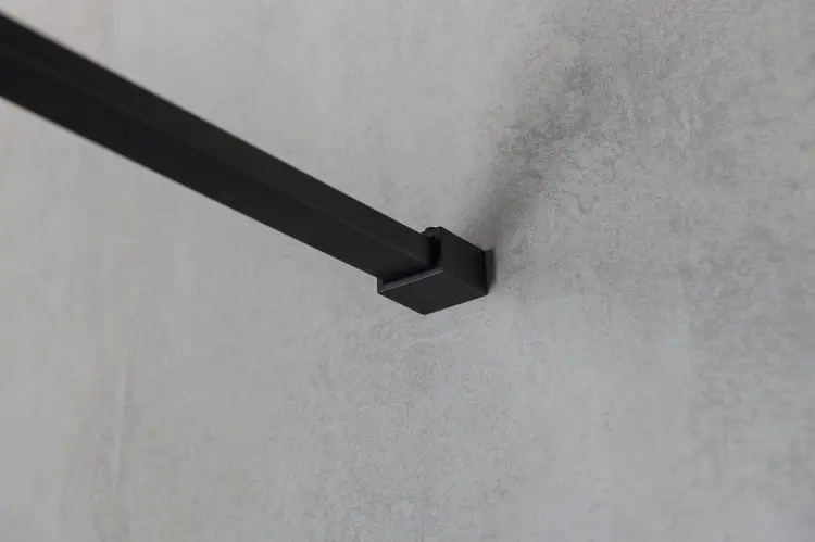 VARIO BLACK jednoczęściowa kabina prysznicowa Walk-In, szkło dymione, 1000 mm GX1310GX2214