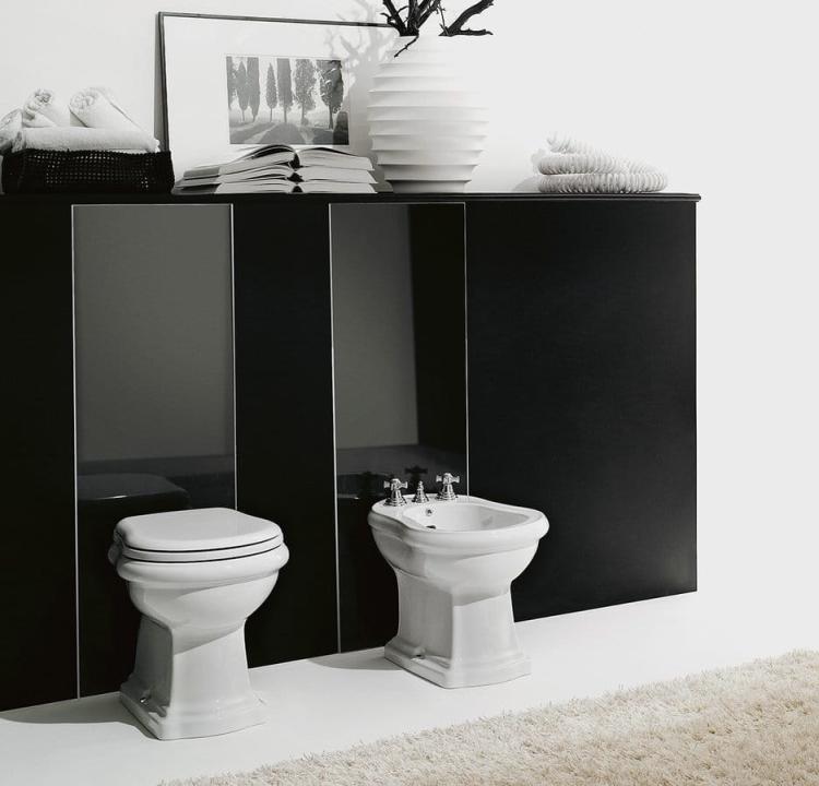 RETRO Bidet stojący z otworem na baterię 102001