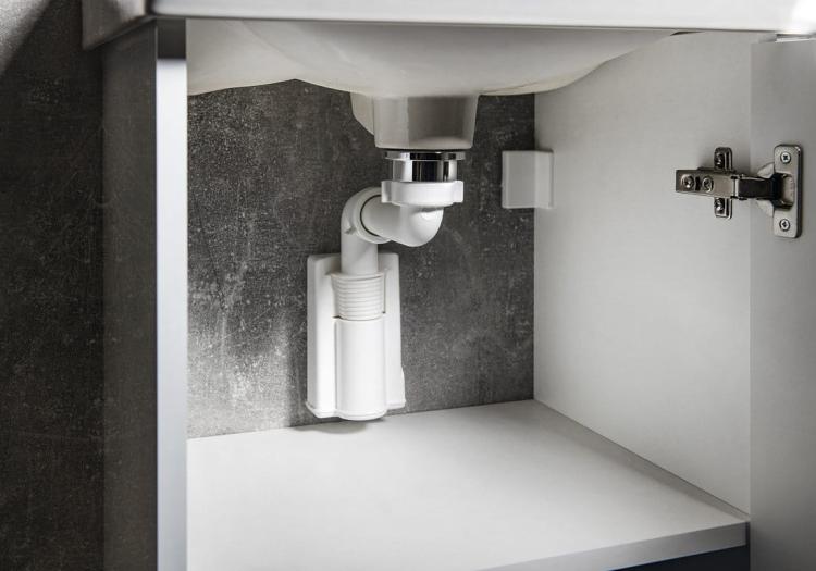 MURALES Syfon meblowy oszczędzający miejsce, 5/4", korek 32mm, biały 151.032.0