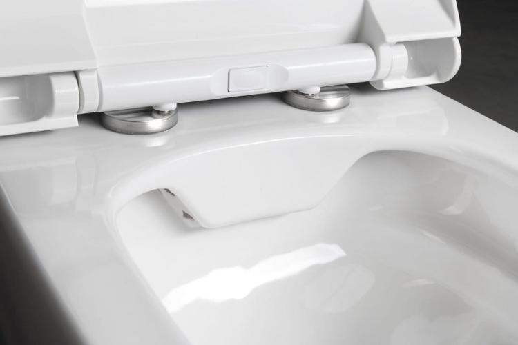 BELLO WC wiszące, Rimless, 35,5x53 cm, biały 100214