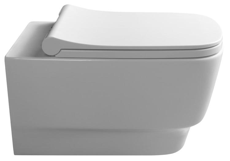 BELLO WC wiszące, Rimless, 35,5x53 cm, biały 100214