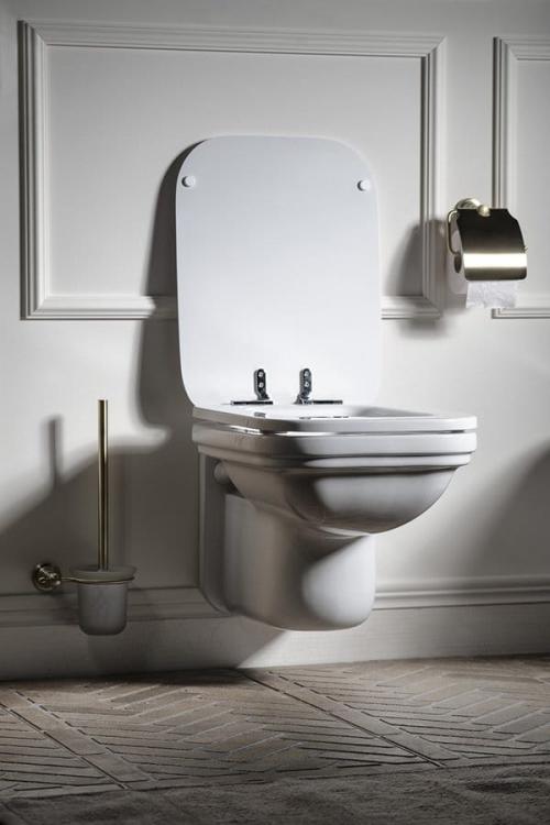 WALDORF Miska ceramiczna podwieszana WC 37x55cm 411501