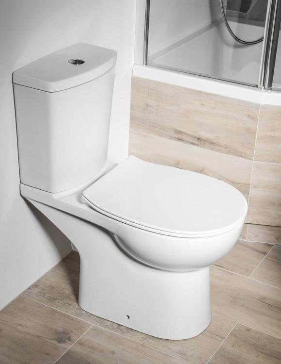 KAIRO WC kompakt z funkcją bidetu 36x67 cm, tylny odpływ, mechanizm spłukujący PC106