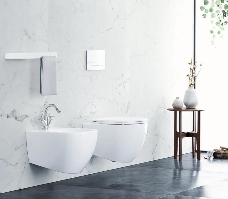 INFINITY bidet wiszący 36,5x53cm, biały 10NF41001