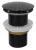 AURUM korek umywalkowy 5/4", klik- klak, antracyt ND-AU100