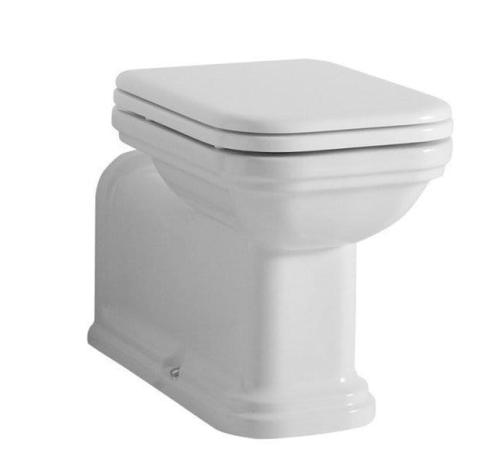 WALDORF Miska stojąca ceramiczna WC 37x42x65cm odpływ pionowy/poziomy 411601