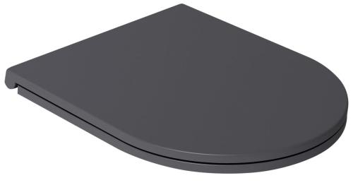 INFINITY Deska WC SLIM, Easy Take, Soft Close, antracyt 40KF0522I-S