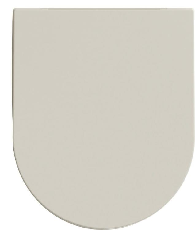 INFINITY Deska WC SLIM, Easy Take, Soft Close, Ivory 40KF0532I-S z góry