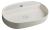 INFINITY OVAL umywalka ceramiczna nablatowa, 60x40 cm, Ivory 10NF65060-2K