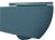 INFINITY miska WC wisząca, Rimless, 36,5x53cm, Petrol mat 10NF02004-2P bokiem