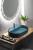 INFINITY OVAL umywalka ceramiczna nablatowa, 60x40 cm, Petrol mat 10NF65060-2P wizualizacja