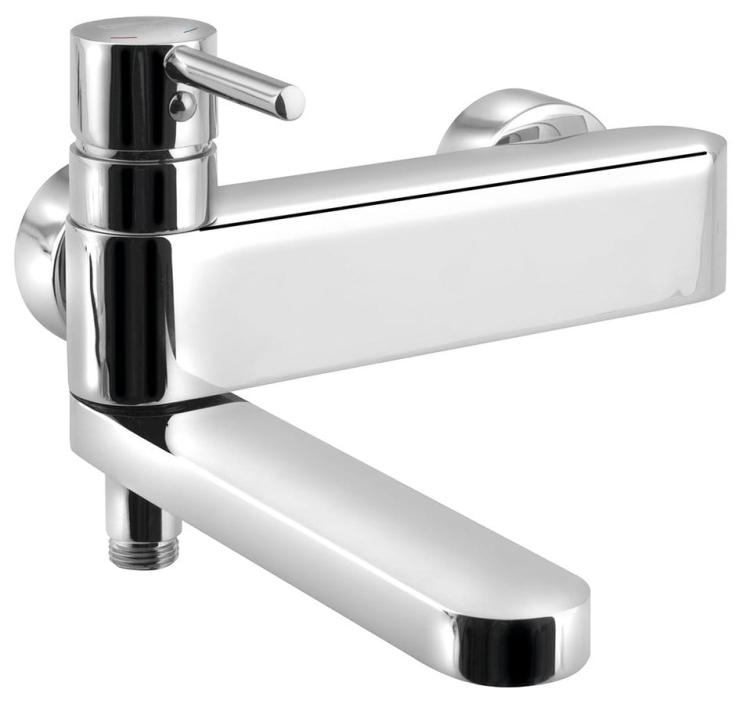 RHAPSODY bateria wannowa ścienna z obrotową wylewką, chrom 5586