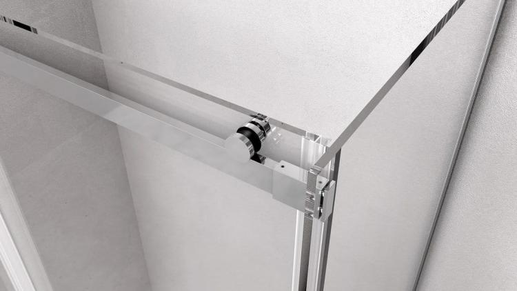 THRON  ROUND kabina prysznicowa prostokątna 1000x900 mm, szkło czyste TL1090-5005 rolki